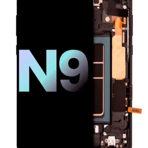 OLED Assembly With Frame For Samsung Galaxy Note 9 (Service Pack) (Midnight Black)