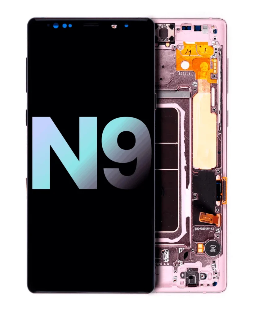 OLED Assembly With Frame For Samsung Galaxy Note 9 (Service Pack) (Lavender Purple)