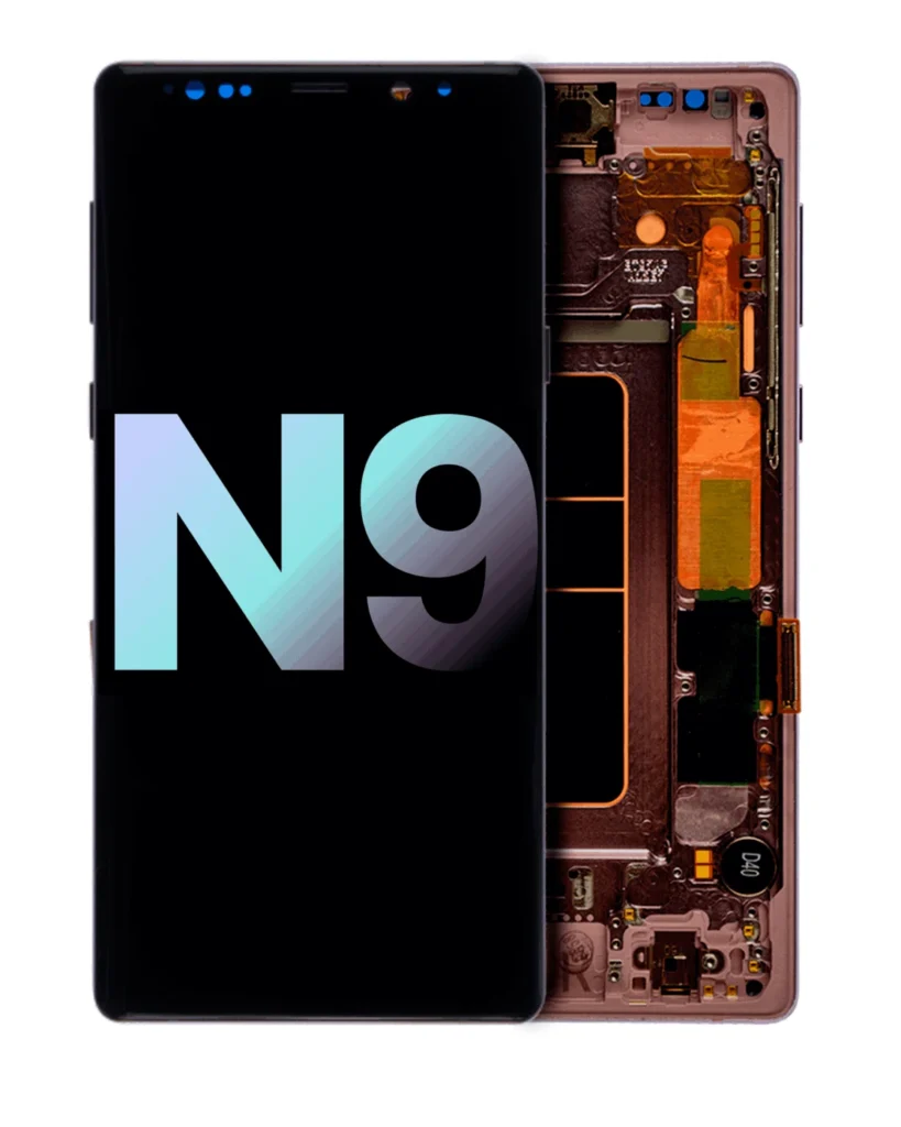 OLED Assembly With Frame For Samsung Galaxy Note 9 (Service Pack) (Metallic Copper)