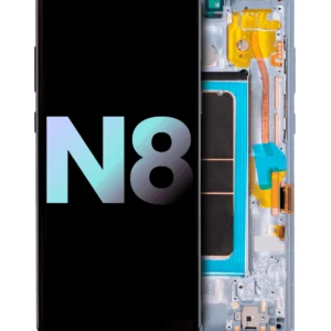 OLED Assembly With Frame For Samsung Galaxy Note 8 (Service Pack) (Orchid Gray)