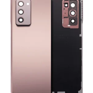 Back Cover Glass With Camera Lens For Samsung Galaxy Z Fold 2 5G (Premium) (Mystic Bronze)