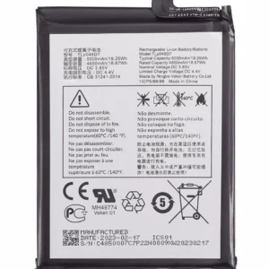 Replacement Battery For TCL 40XE / 40 XL / TCL 50 LE (T510WS) (TLP048D7)