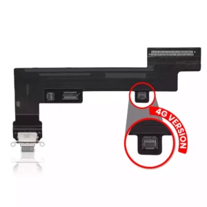 Charging Port Flex Cable Compatible For iPad Air 5 (4G Version) (Used OEM Pull: Grade A) (Blue)