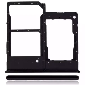 Dual Sim Card Tray For Samsung Galaxy A20E (A202 / 2019) (Black)