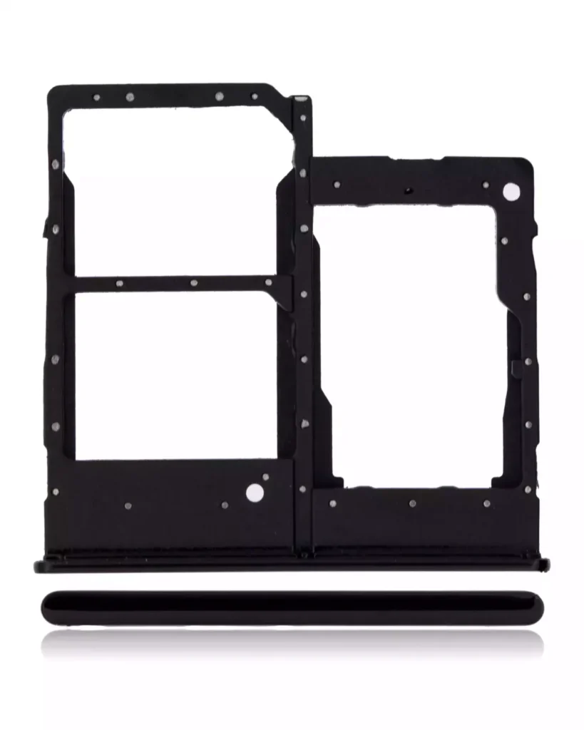 Dual Sim Card Tray For Samsung Galaxy A20E (A202 / 2019) (Black)