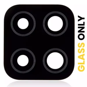 Back Camera Lens (Glass Only) With Adhesive For Samsung Galaxy A12 (A125 / 2020) (10 Pack)