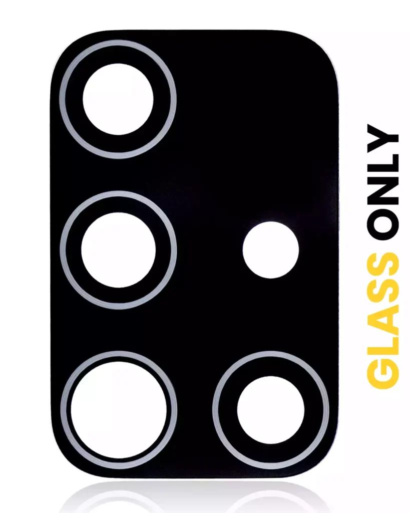 Back Camera Lens (Glass Only) With Adhesive For Samsung Galaxy A51 5G (A516 / 2020) (10 Pack)