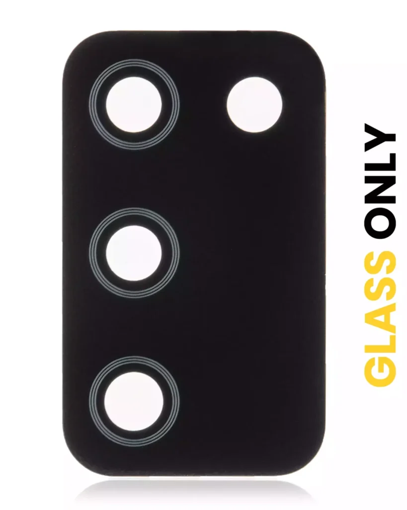 Back Camera Lens (Glass Only) With Adhesive For Samsung Galaxy A02s (A025 / 2020) (10 Pack)