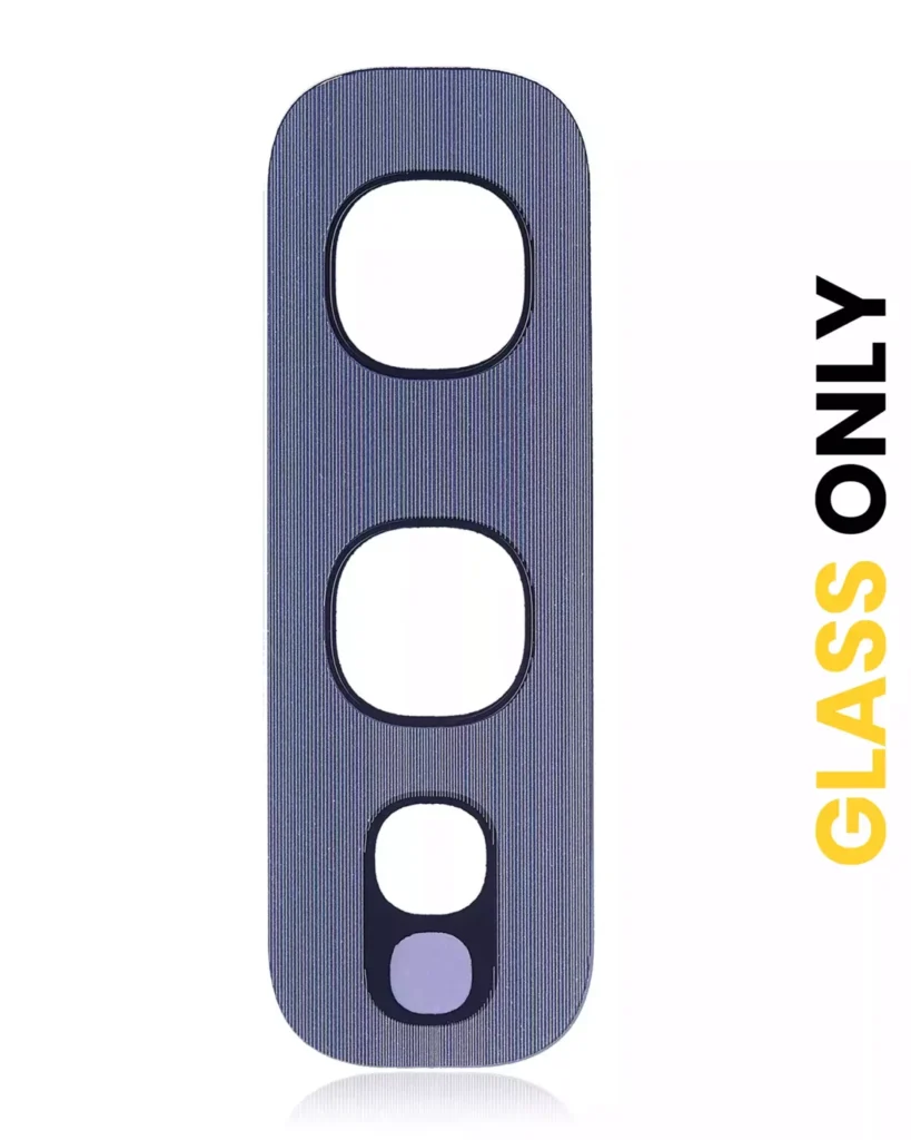 Back Camera Lens (Glass Only) With Adhesive For Samsung Galaxy S10E (Prism Blue) (10 Pack)