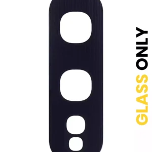 Back Camera Lens (Glass Only) With Adhesive For Samsung Galaxy S10E (Prism Black) (10 Pack)