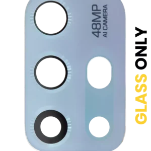 Back Camera Lens (Glass Only) With Adhesive For Motorola Moto G20 (XT2128 / 2021) (Breeze Blue)