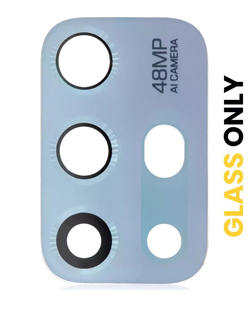 Back Camera Lens (Glass Only) With Adhesive For Motorola Moto G20 (XT2128 / 2021) (Breeze Blue)
