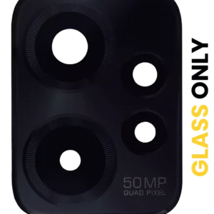 Back Camera Lens (Glass Only) With Adhesive For Motorola Moto G Power 5G (XT2311) 2023) (Black)