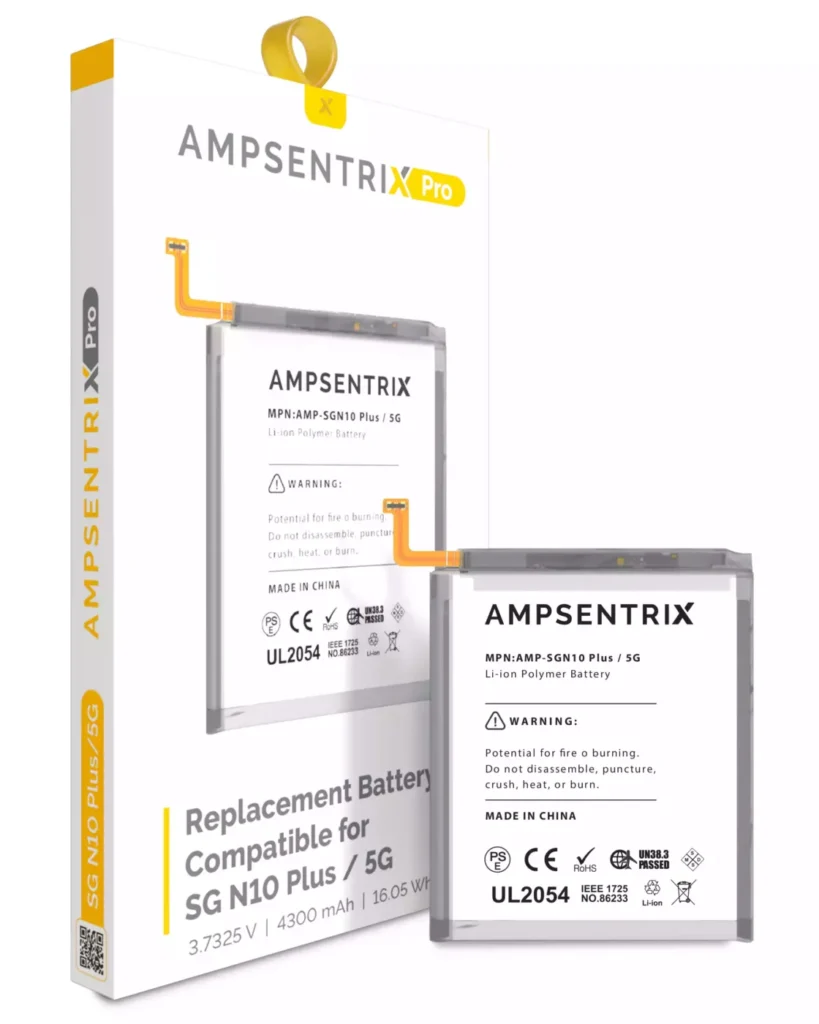 Replacement Battery For Samsung Galaxy Note 10 Plus / 5G (AmpSentrix Pro)