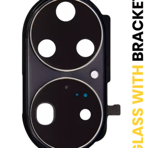 Back Camera Lens With Bracket For Huawei P50 Pro (Golden Black)