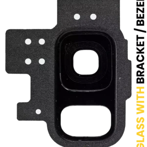 Back Camera Lens With Bracket / Bezel For Samsung Galaxy S9 (Midnight Black)