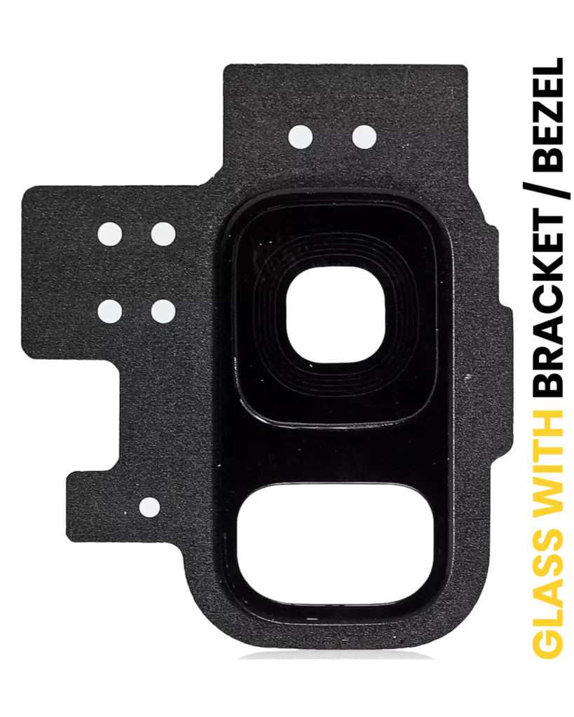 Back Camera Lens With Bracket / Bezel For Samsung Galaxy S9 (Midnight Black)