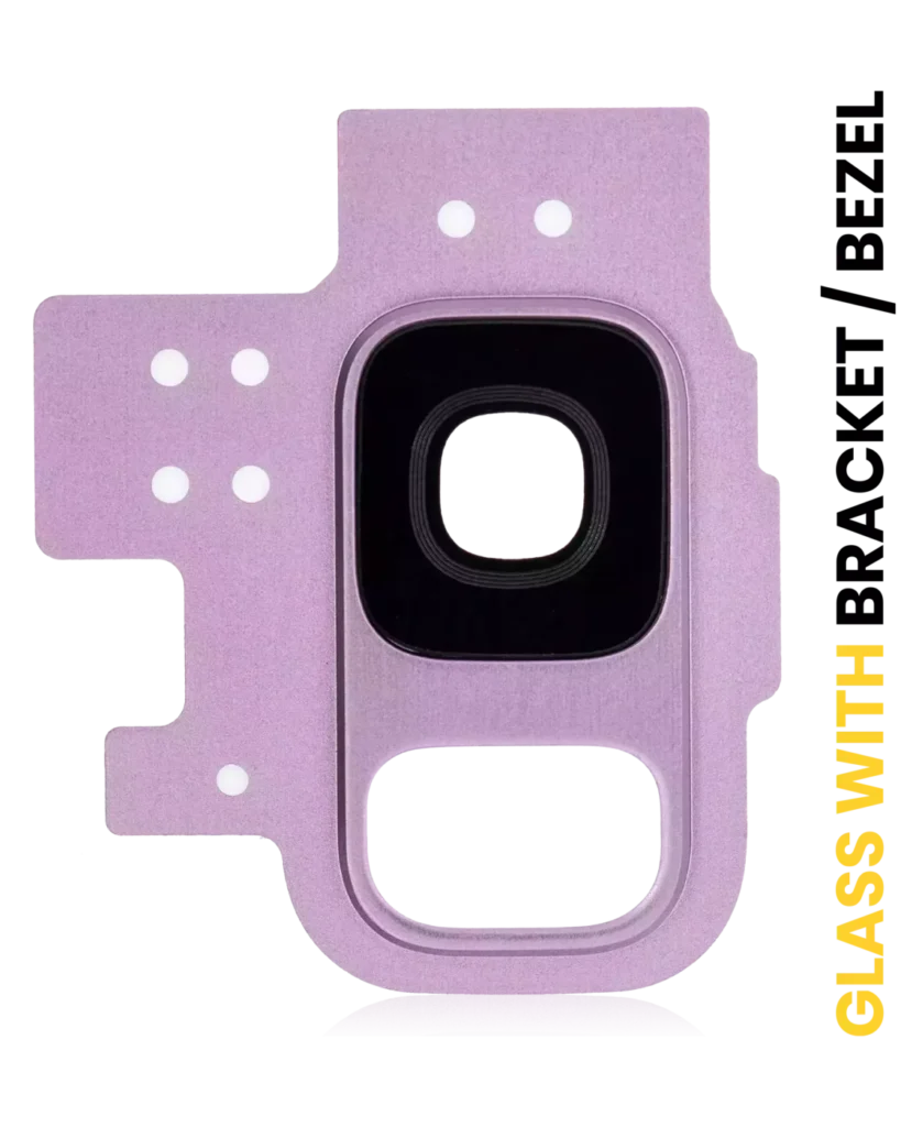 Back Camera Lens With Bracket / Bezel For Samsung Galaxy S9 (Lilac Purple)
