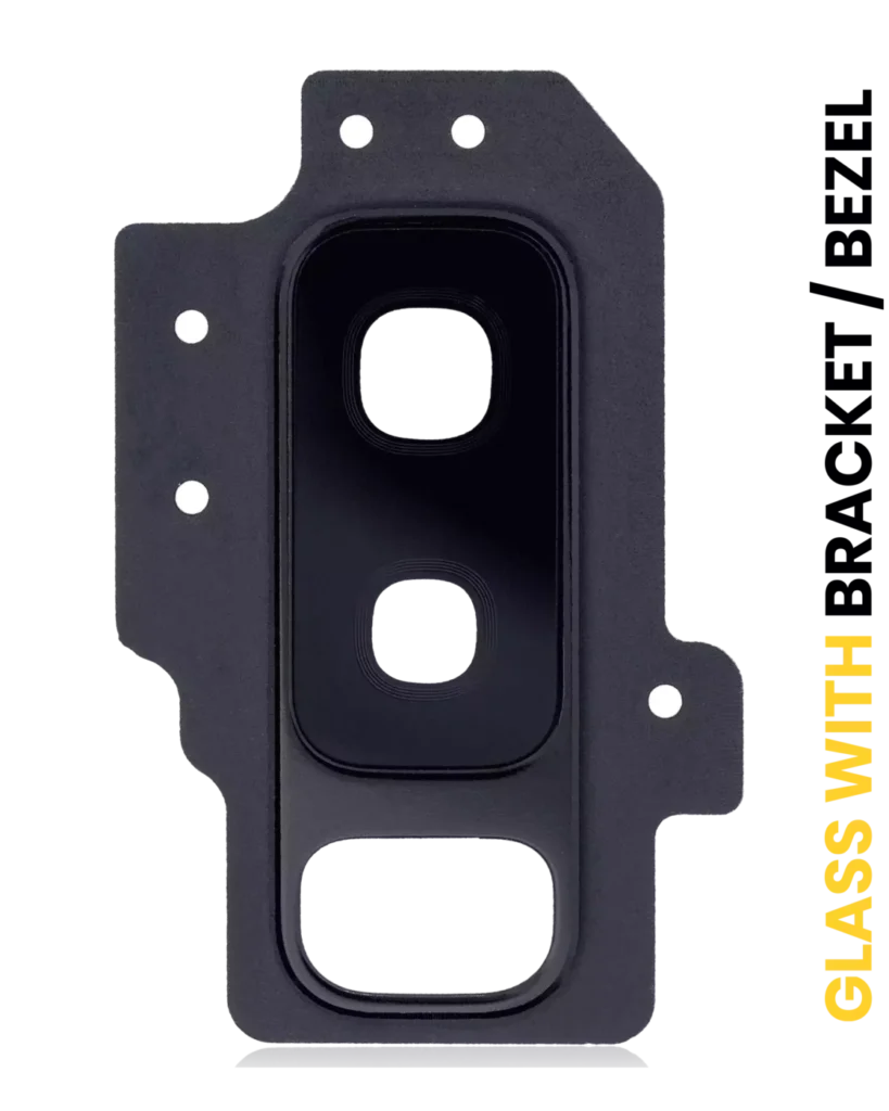 Back Camera Lens With Bracket / Bezel For Samsung Galaxy S9 Plus (Black)