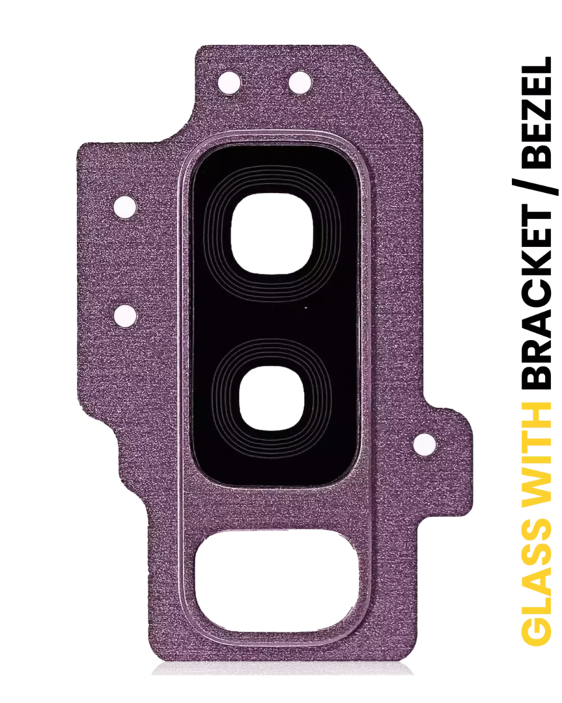 Back Camera Lens With Bracket / Bezel For Samsung Galaxy S9 Plus (Purple)