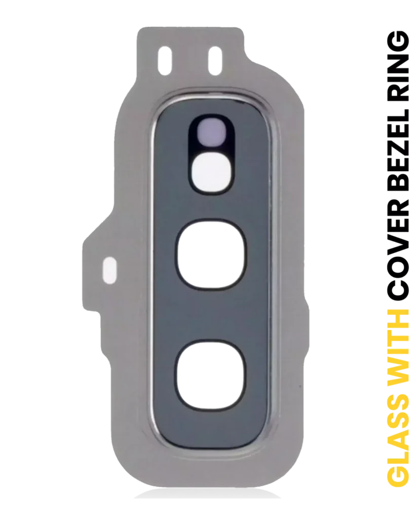 Back Camera Lens With Cover Bezel Ring For Samsung Galaxy S10E (Prism White)