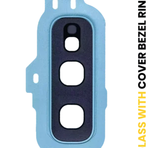 Back Camera Lens With Cover Bezel Ring For Samsung Galaxy S10E (Prism Blue)
