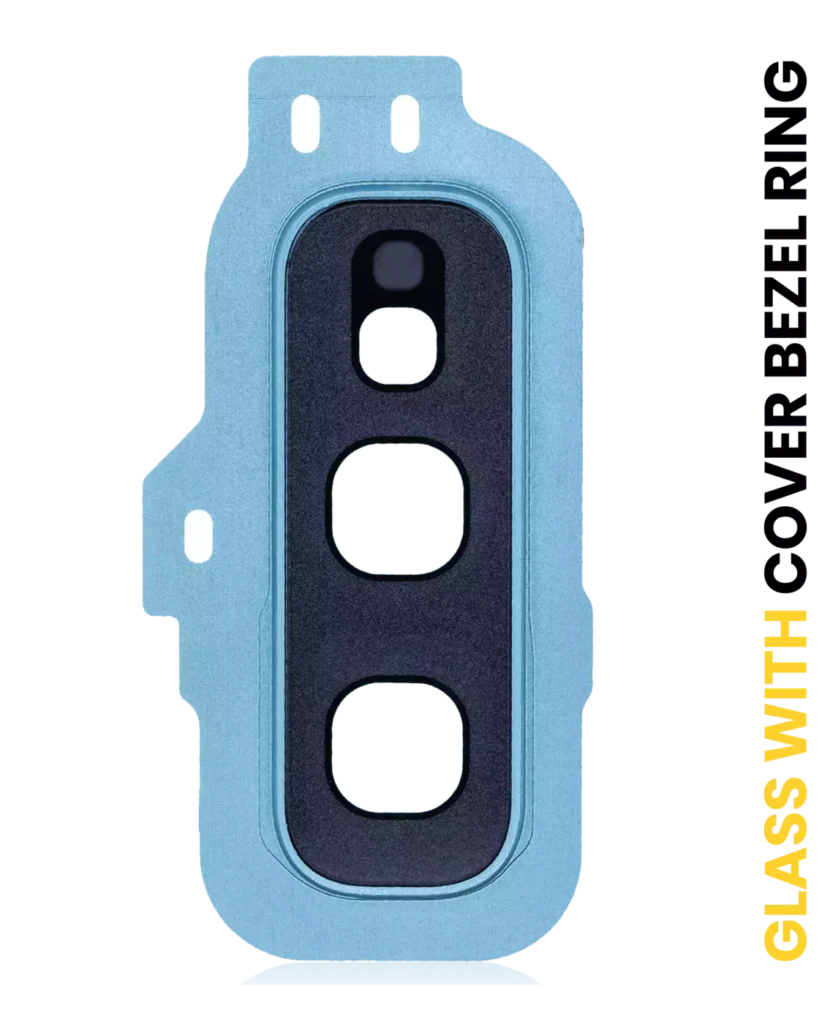 Back Camera Lens With Cover Bezel Ring For Samsung Galaxy S10E (Prism Blue)