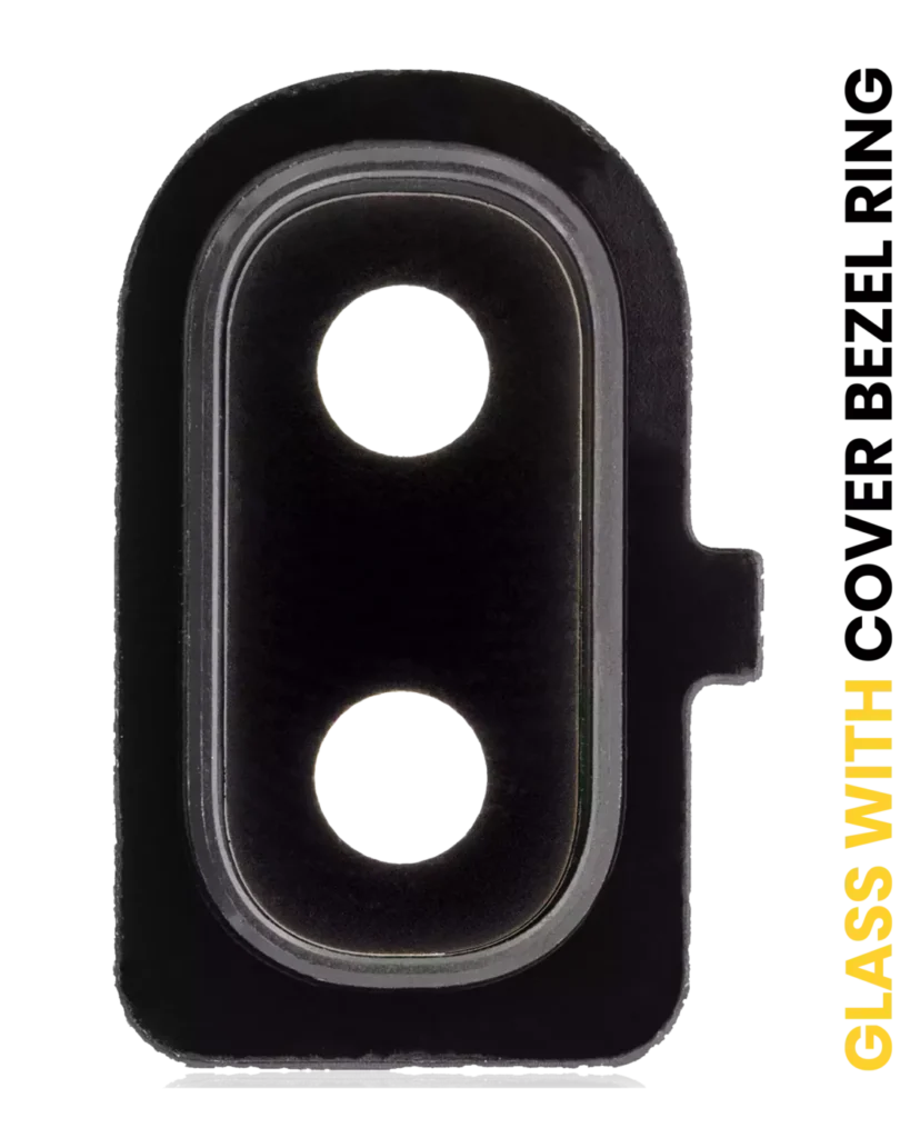 Back Camera Lens With Cover Bezel Ring For Samsung Galaxy A10E (A102 / 2019) (Black)