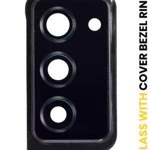 Back Camera Lens With Cover Bezel Ring For Samsung Galaxy Z Fold 2 5G (F916) (Mystic Black)