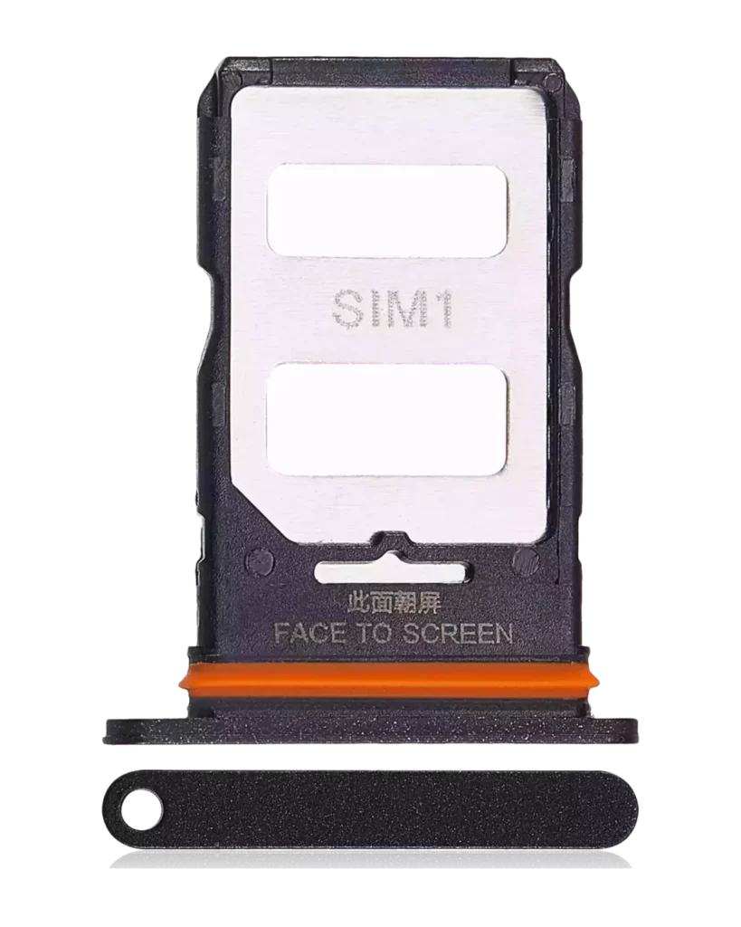Sim Card Tray For Xiaomi Redmi Note 13 Pro Plus 5G (Black)