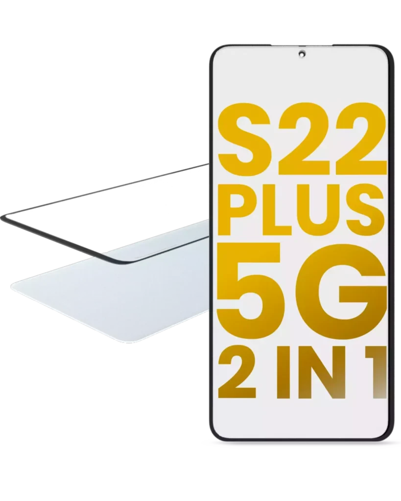 2 in 1 Front Glass With OCA Pre-Installed For Samsung Galaxy S22 Plus 5G