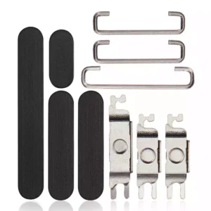 Hard Buttons (Power / Volume / Switch) For iPhone 15 Pro / 15 Pro Max (Black Titanium)