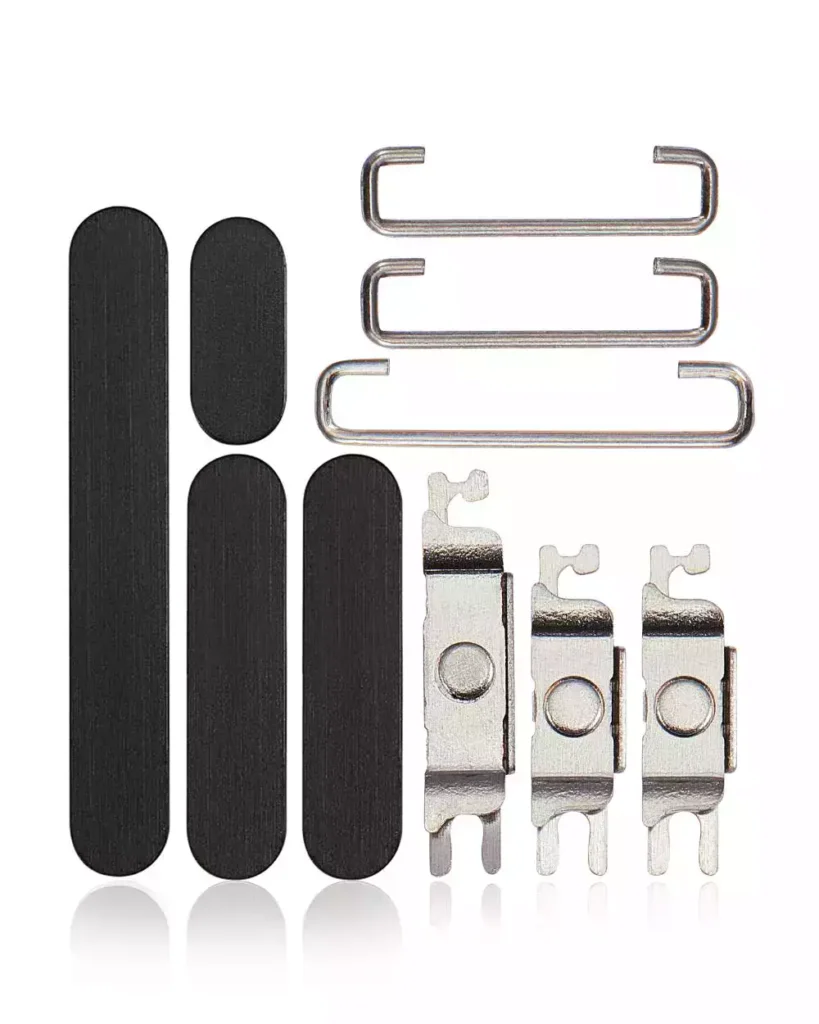 Hard Buttons (Power / Volume / Switch) For iPhone 15 Pro / 15 Pro Max (Black Titanium)