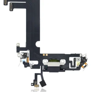 Charging Port Flex Cable For iPhone 12 Mini (Used OEM Pull) (Black)