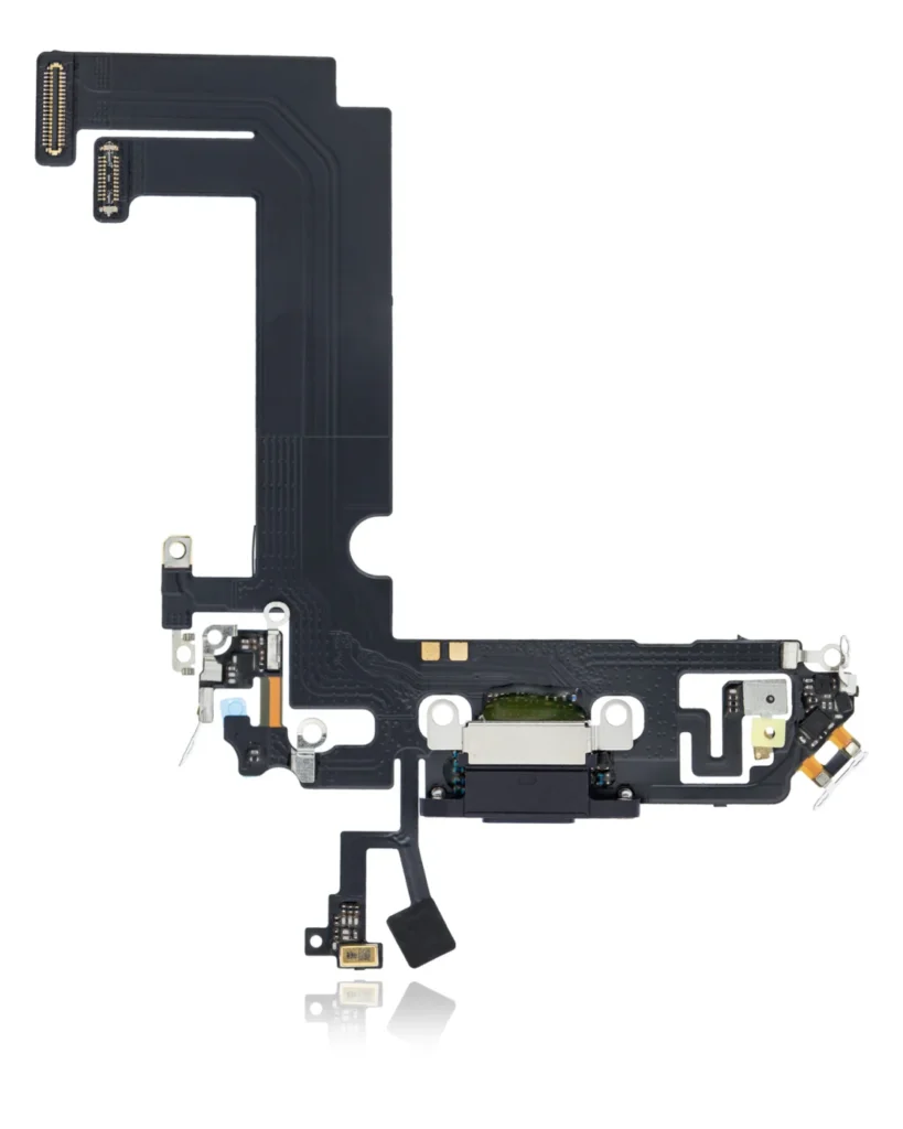 Charging Port Flex Cable For iPhone 12 Mini (Used OEM Pull) (Black)
