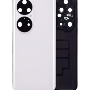Back cover Glass With Camera Lens For Huawei P50 Pro (Pearl White)