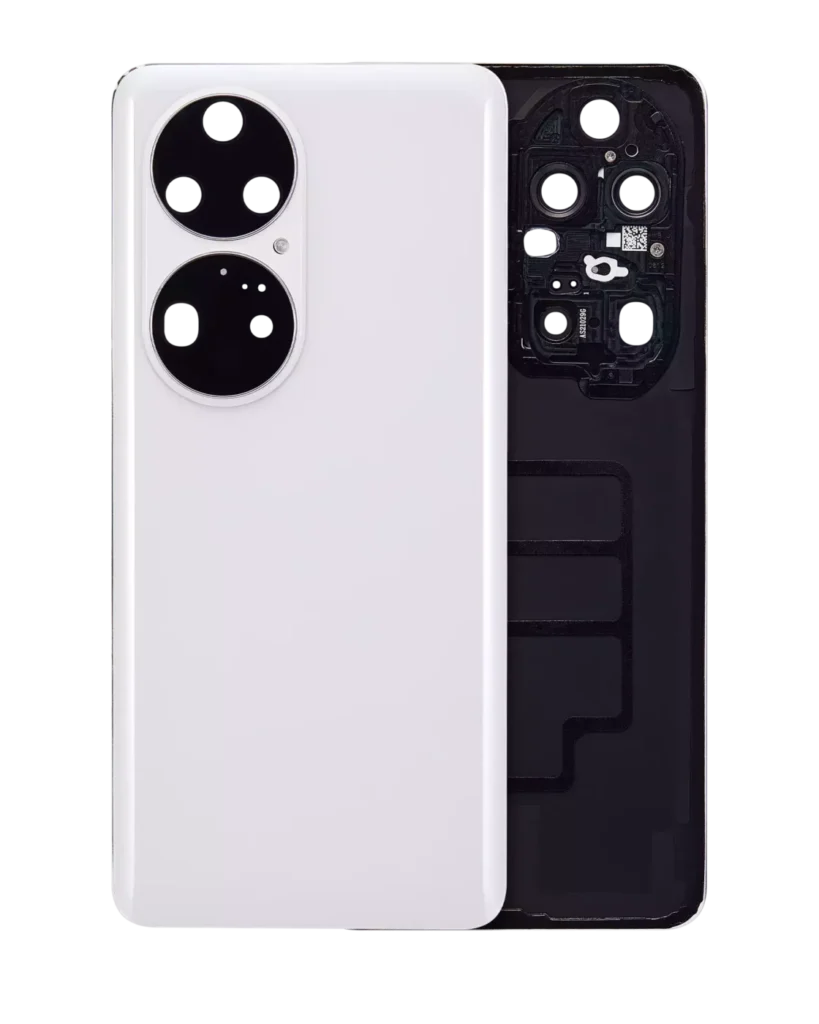 Back cover Glass With Camera Lens For Huawei P50 Pro (Pearl White)