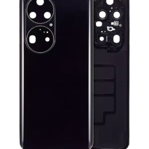 Back cover Glass With Camera Lens For Huawei P50 Pro (Golden Black)