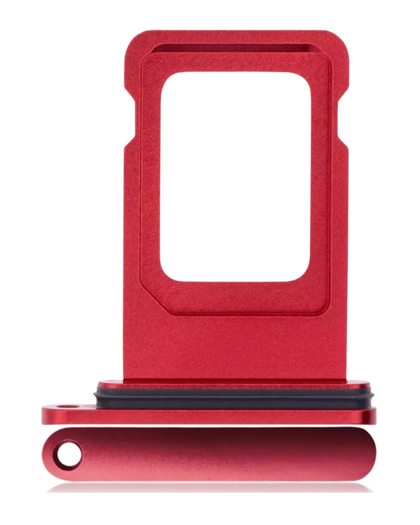 Single Sim Card Tray For iPhone 11 (Red)