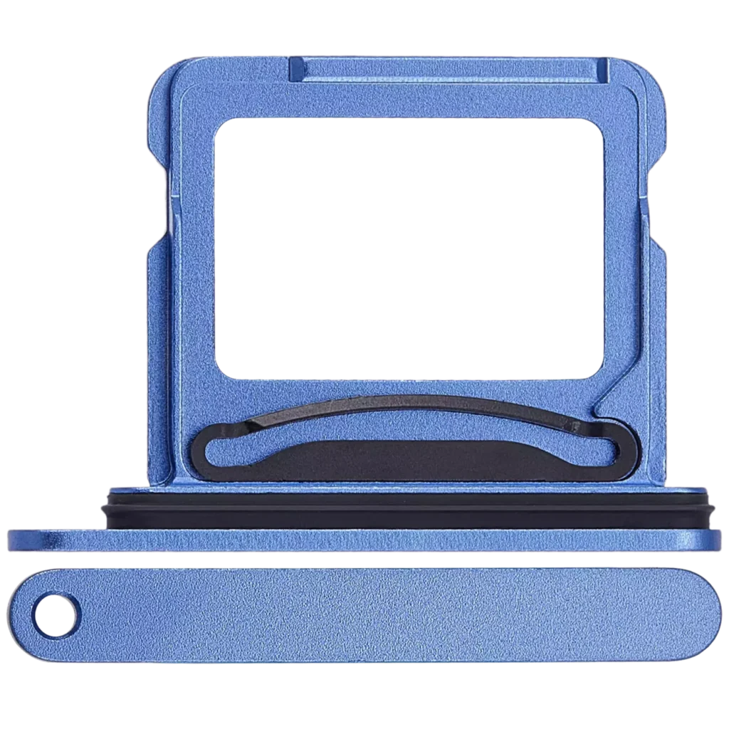 Dual Sim Card Tray For iPhone 16 / 16 Plus (Ultramarine)
