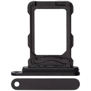 Dual Sim Card Tray For iPhone 16 Pro / 16 Pro Max (Black Titanium)