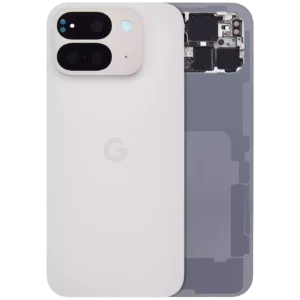 Back Cover Glass For Google Pixel 9 Pro Fold (Used OEM Pull: Grade A) (Porcelain)