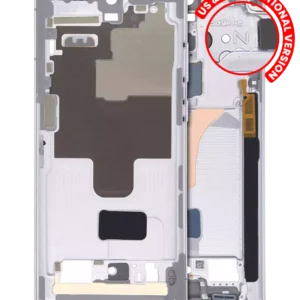 Mid-Frame Housing For Samsung Galaxy S22 Ultra 5G (US & International Version) (White)