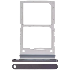 Dual Sim Card Tray For Samsung Galaxy Z Flip 6 (F741) (Premium) (Black)