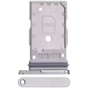 Dual Sim Card Tray For Samsung Galaxy S24 FE 5G (Premium) (Gray)