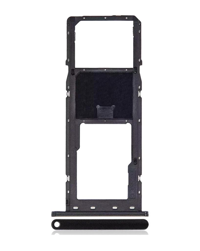 Single Sim Card Tray For Samsung Galaxy A03S (A037F / 2021) (Black)