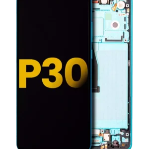 OLED Assembly With Frame For Huawei P30 (2019) (Refurbished) (Aurora)