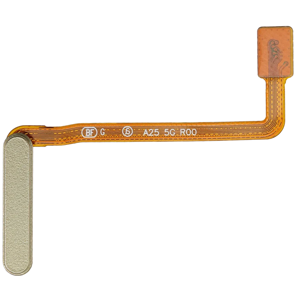 Fingerprint Reader With Flex Cable For Samsung Galaxy A25 5G (A256 / 2023) (Premium) (Personality Yellow)