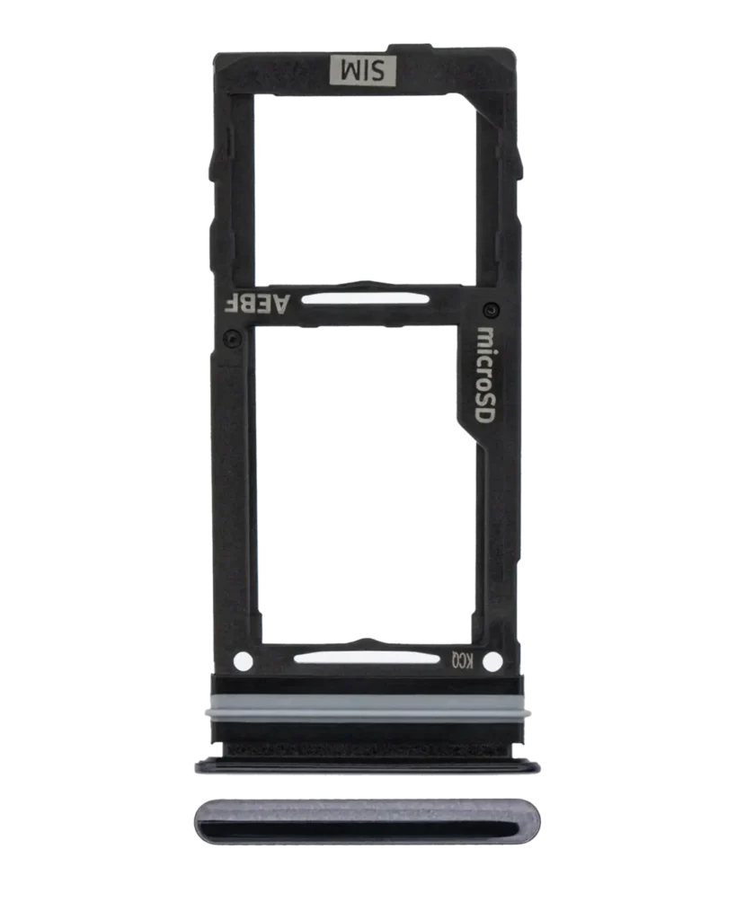 Single Sim Card Tray For Samsung Galaxy A52 4G (A525 / 2021) / 5G (A526 / 2021) A52S 5G (A528 / 2021) (Awesome Black)