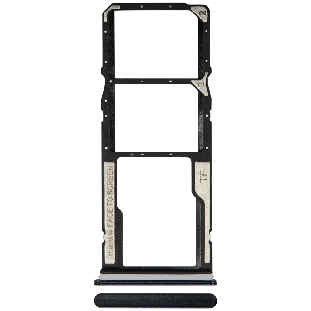 Sim Card Tray For Xiaomi Redmi 10A (Charcoal Black)